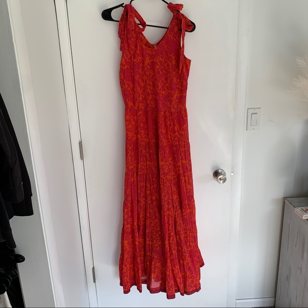 Free people Kikas print midi dress